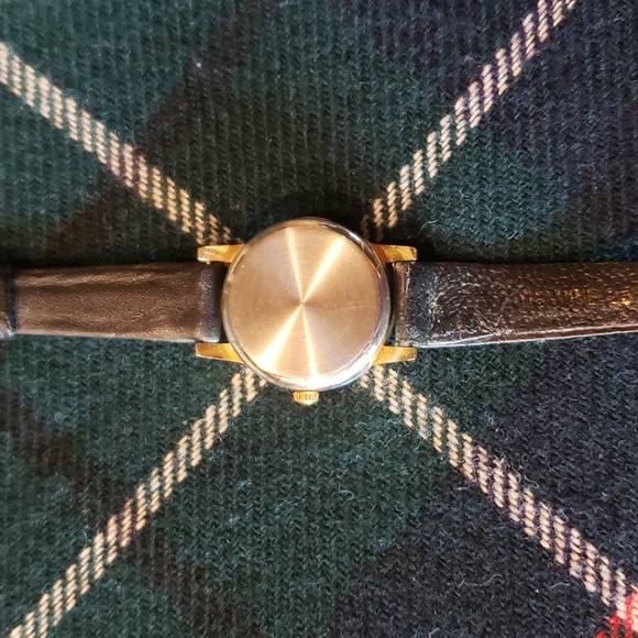VTG MARTA Quartz Watch - Leather Band - Rhinestone Accent main image 5